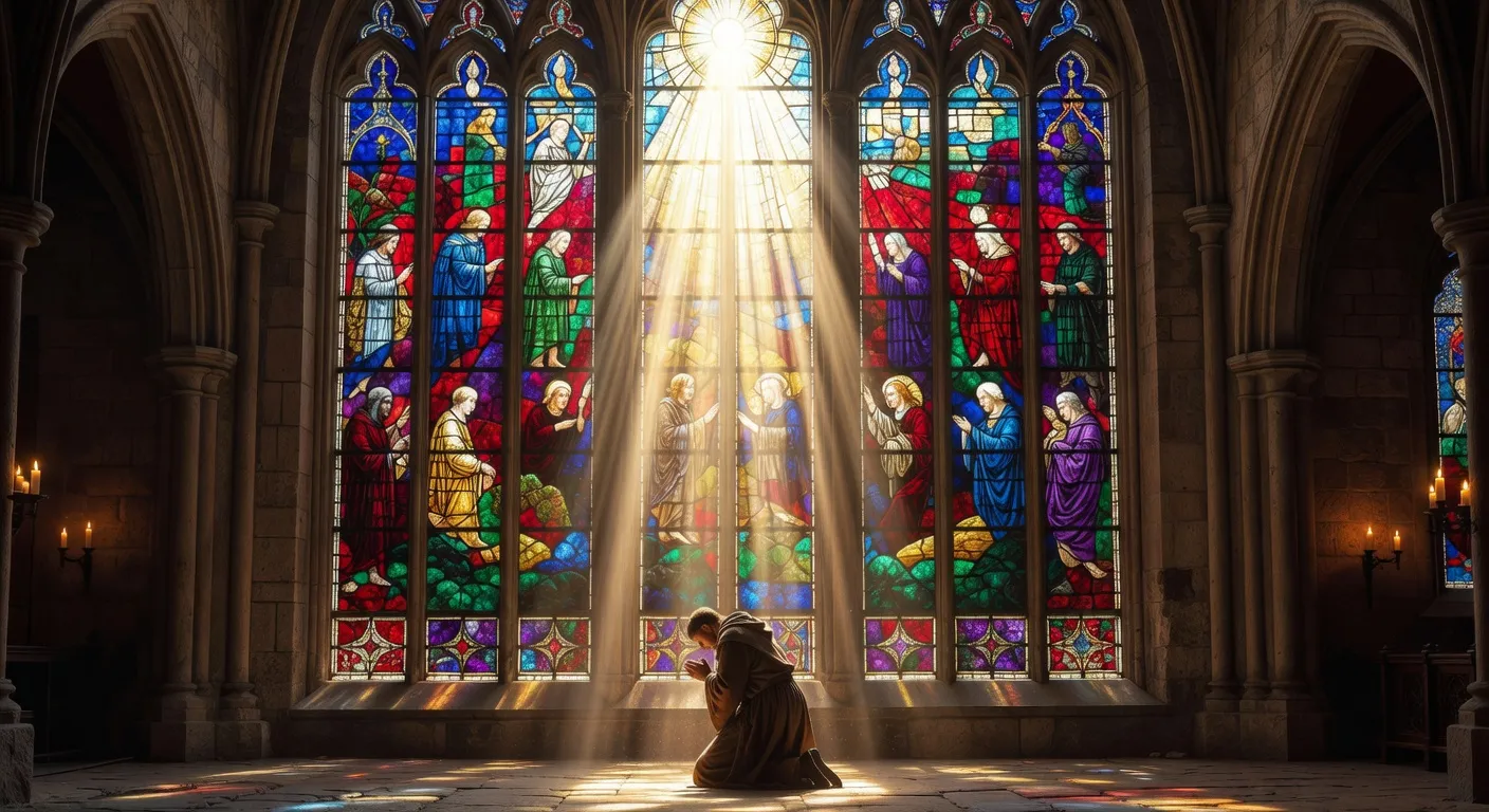 Mosaique byzantine representant le Christ benissant, symbole de la grace divine dans la tradition orientale