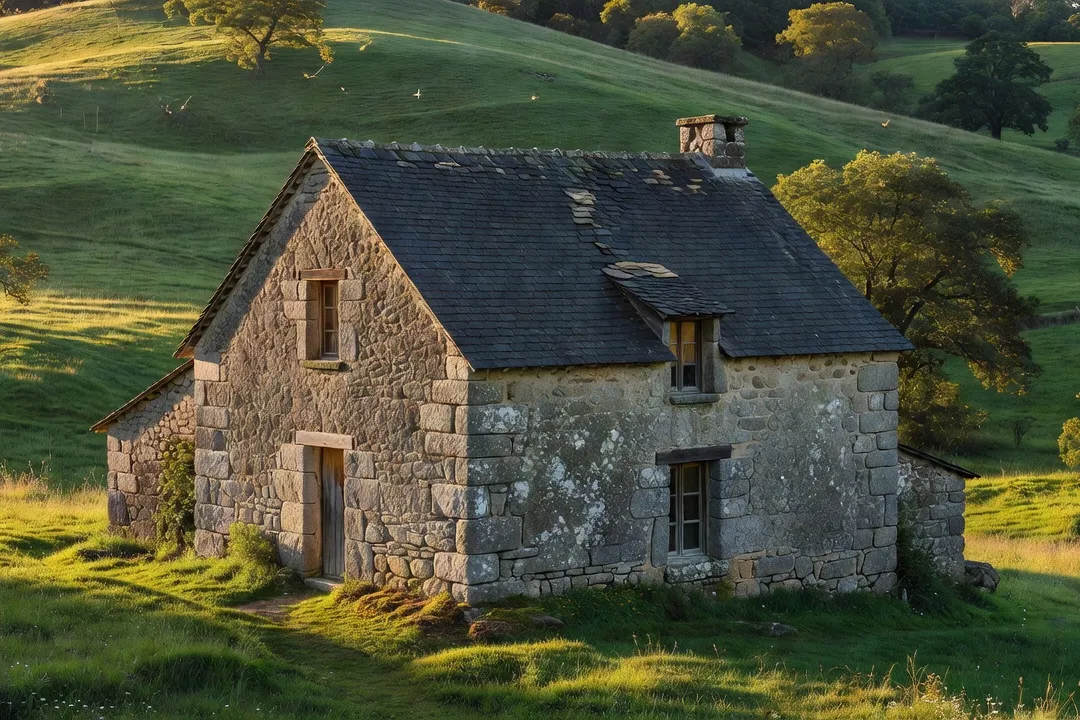 Gîte rural traditionnel en pierre de granit en Corrèze